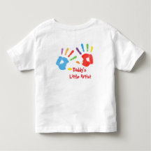 パパの小さなアーティスト - キッズTシャツ