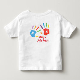 パパの小さなアーティスト - キッズTシャツ トドラーTシャツ