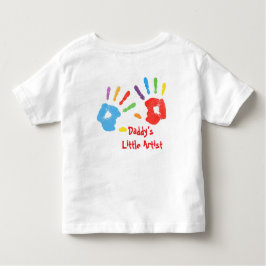 パパの小さなアーティスト - 子供用Tシャツ トドラーTシャツ