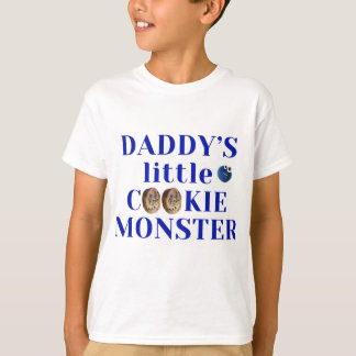 パパの小さなクッキーモンスター Tシャツ