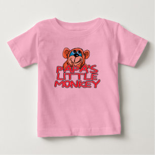 パパの小さなサル ベビーTシャツ