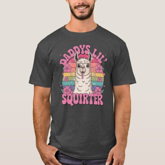 パパの小さなスプラッシュのお友達 Tシャツ (正面)