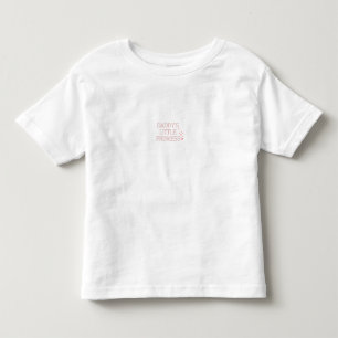 パパの小さなプリンセス ピンクハート 面白い トドラーTシャツ