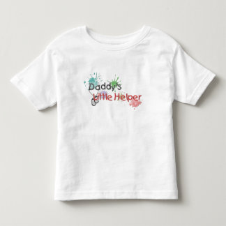パパの小さなヘルパー トドラーTシャツ