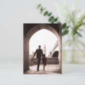 パパの小さな女の子 – ロンドン – ビッグベン葉書 ポストカード (スタンド正面)