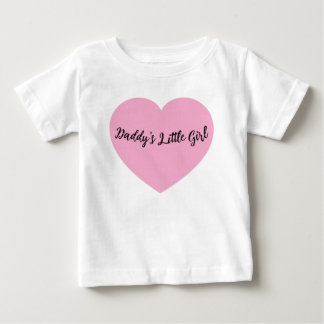 パパの小さな娘 ピンクハート ベビー・キッズTシャツ ベビーTシャツ