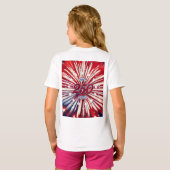 パパの小さな爆竹！USA 250 花火  Tシャツ (裏面フル)
