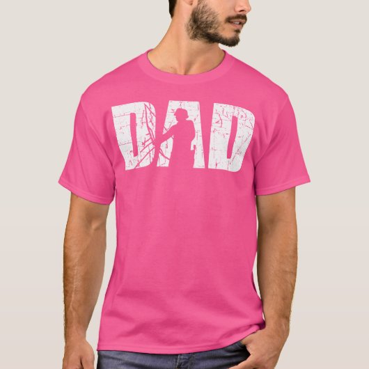 パパの弓矢の打ち身と弓矢 Tシャツ (正面)