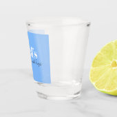 パパの強さと抱擁 – 父の日の贈り物 | ショットグラス (右)