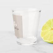 パパの強さと抱擁 – 父の日の贈り物 | ショットグラス (右)