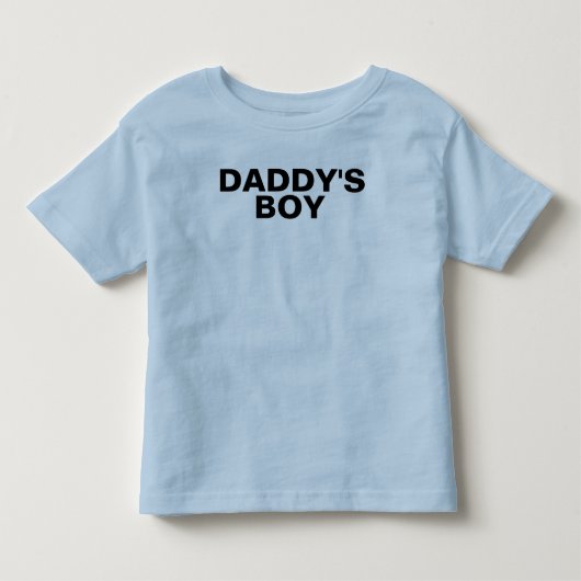 パパの息子君Tシャツ トドラーTシャツ (正面)
