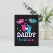 パパの愛は色を選ばない 案内ポストカード (スタンド正面)