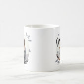 パパの愛 | かわいい写真のお父さんの日 コーヒーマグカップ (中央)