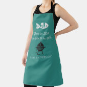 パパの方が良い調理師の母の私の緑 エプロン (インサイチュ)