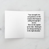 「パパの日を特別なものにする！」 サンキューカード (内部)