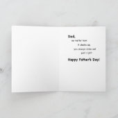 パパの日ブロック カード (内部)