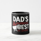 パパの最高のバーベキュー父の日 マグカップ (中央)