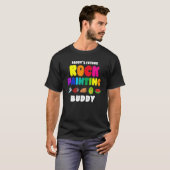 パパの未来の絵画ロックの仲間 Tシャツ (正面フル)