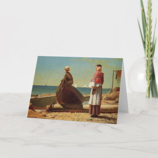 パパの来ること カード (正面)