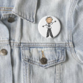 パパの棒の姿ボタン 缶バッジ (インサイチュ)