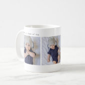 パパの毎日の喜びカスタムの線量3写真 コーヒーマグカップ (正面左)