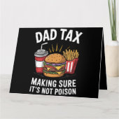 パパの毒チェック 父の日に毒ではないことを確認 カード (正面)