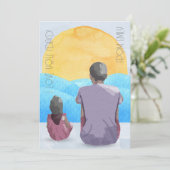 パパの水彩海ビュー シーズンカード (スタンド正面)