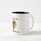 「パパの永遠のマグカップ」 ツートーンマグカップ (正面右)