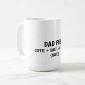 パパの活力マグ コーヒーマグカップ (正面左)