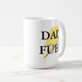 パパの燃料のマグ コーヒーマグカップ (正面右)