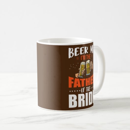 パパの父の日のための花嫁の父 コーヒーマグカップ (正面右)
