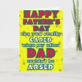パパの父の日のカードのように カード (正面)