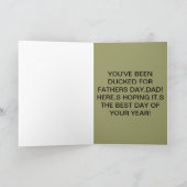 パパの父の日のカードを脱ぐ。 カード (内部)