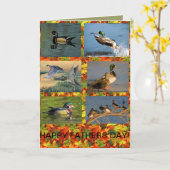 パパの父の日のカードを脱ぐ。 カード (黄色い花)