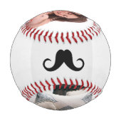 パパの父の日の写真 野球ボール (裏面)