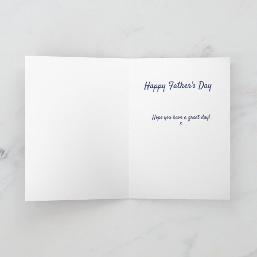 パパの父の日の理由私たちはあなたを愛する カード (内部)