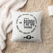 パパの物 クッション (ブランケット)