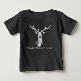 パパの狩りパートナー ベビーTシャツ