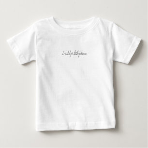 パパの王子様 ベビーTシャツ