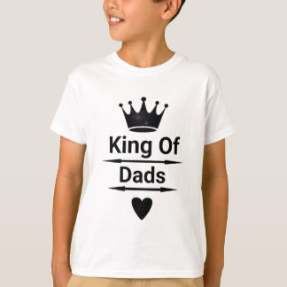 パパの王様Tシャツおもしろい父の日の贈り物 Tシャツ