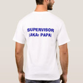 パパの用具の店 Tシャツ (裏面)