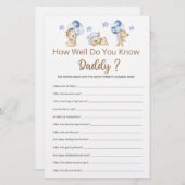 パパの男の子の赤ちゃんシャワーを知ってるか (正面/裏面)