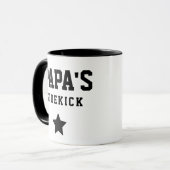 パパの相棒 楽しい孫 コーヒーマグ マグカップ (正面左)