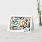 パパの究極のツールキット:愛と強さで構築 カード (正面)