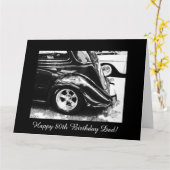 パパの第80誕生日 カード (黄色い花)