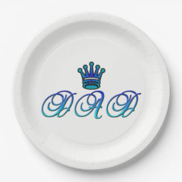 パパの紙皿9つ ペーパープレート