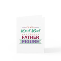 パパの肉体ではない、父親のシルエット タイポグラフィ