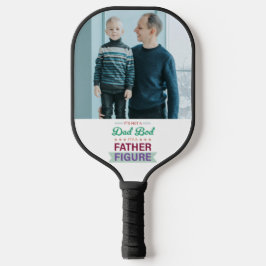 パパの肉体ではない、父親のシンボル タイポグラフィ ピックルボールラケット