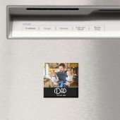 パパの記念写真 父の日 マグネット (インサイチュ (食洗機))