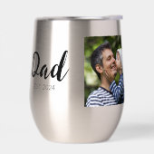 パパの記録 黒の写真 (左面)